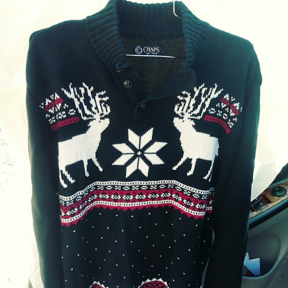 COPY - Chaps mens Christmas sweater